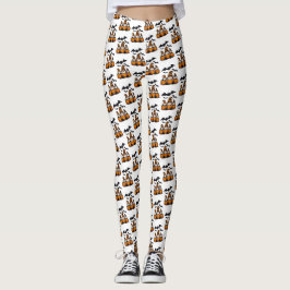 Leggings de Gnome de Halloween
