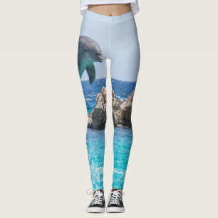 Leggings de golfinhos