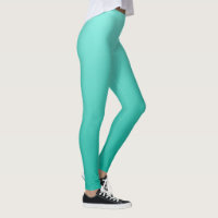 Leggings de gradiente esmeraldas