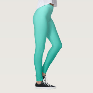 Leggings de gradiente esmeraldas