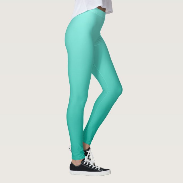 Leggings de gradiente esmeraldas (Direita)