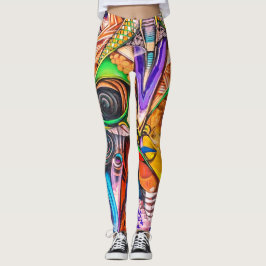 Leggings de grafite