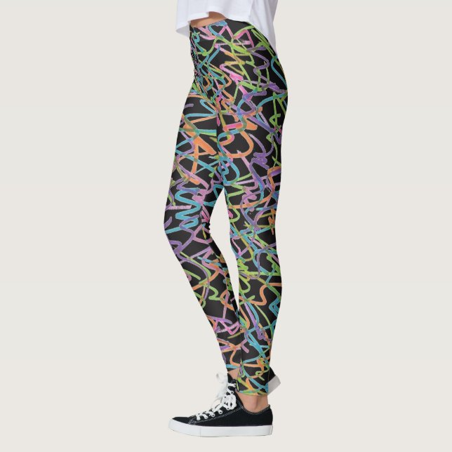 Leggings de Grafite neon (Esquerda)