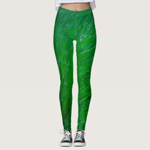 Leggings de gramíneas - Dew on Grass Design