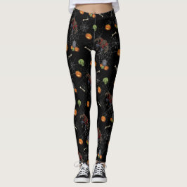 🐺 Leggings de Halloween do lobisomem 🎃 💀