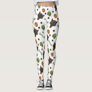 🐺 Leggings de Halloween do lobisomem 🎃 💀