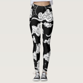 Leggings de Halloween, Na moda, Assustadoramente