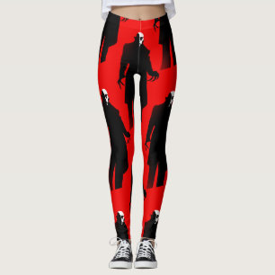 leggings de halloween nosferatu