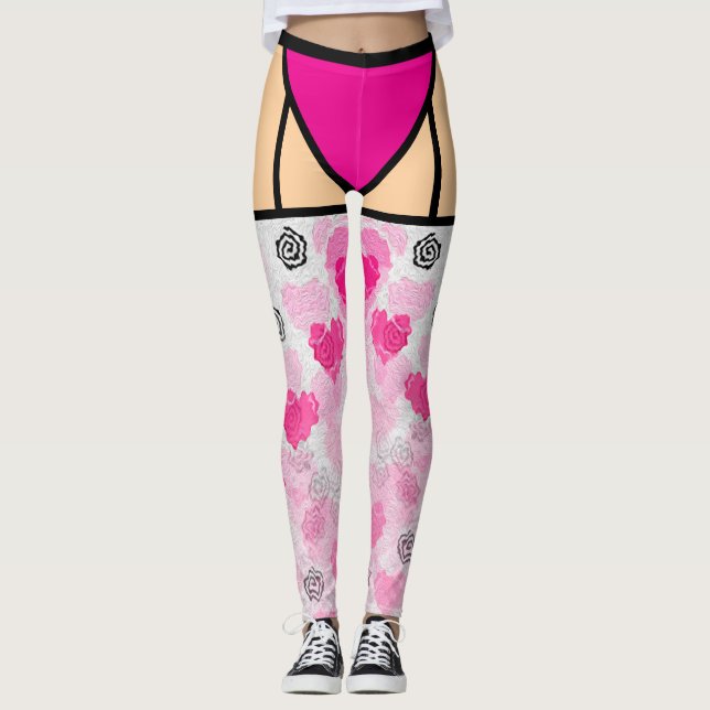 Leggings de ilusão (Frente)