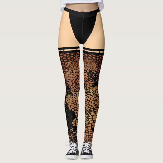 Leggings de ilusão (Frente)