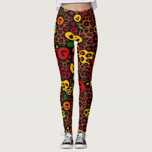 Leggings de impressão animal