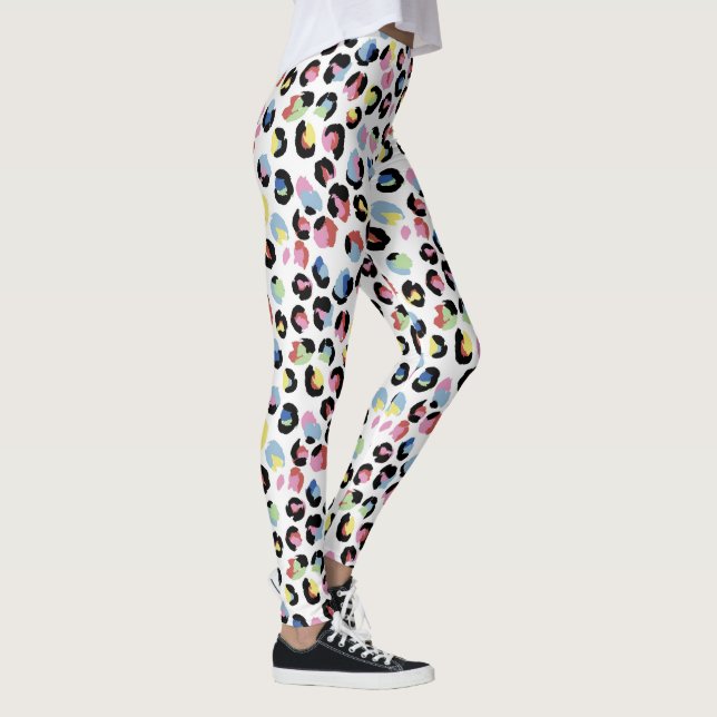 Leggings de impressão de animais coloridos persona (Direita)