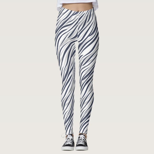 Leggings de impressão de animais femininos (Frente)