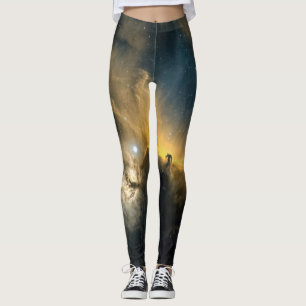 Leggings de Impressão de galáxias - Estilo cósmico