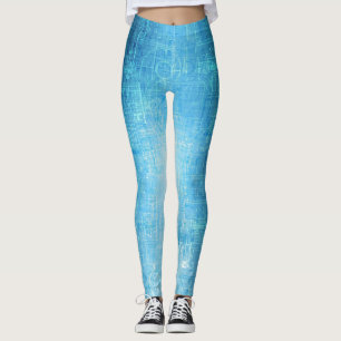 Leggings de impressão digital artística - Saia em