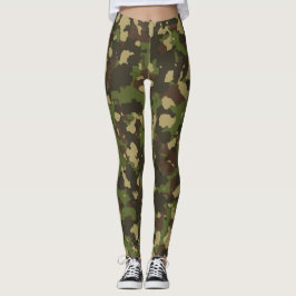 Leggings de impressão do Exército