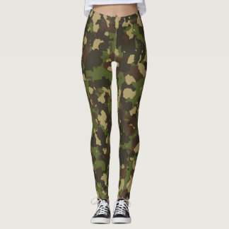Leggings de impressão do Exército