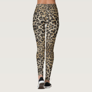 Leggings de impressão do Funky Leopard