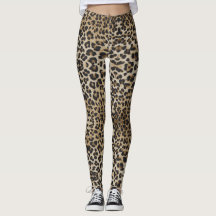 Leggings de impressão do Funky Leopard