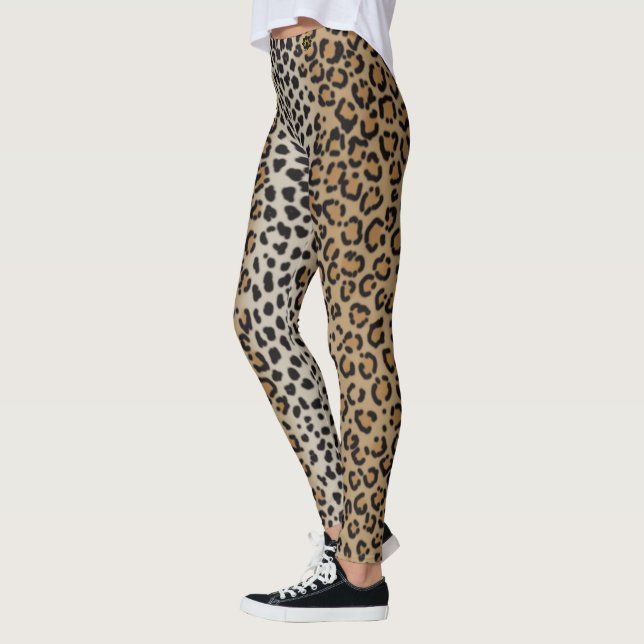 Leggings de impressão leopardo (Esquerda)