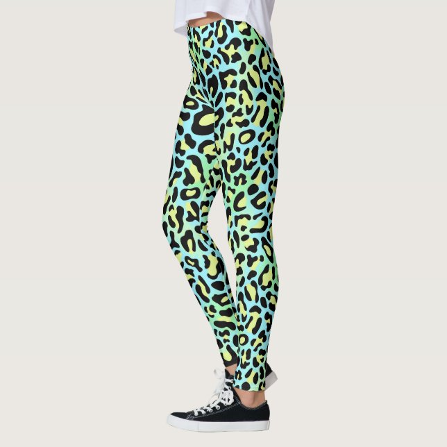 Leggings de impressão leopardo (Esquerda)