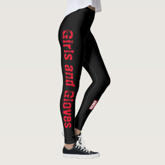 Leggings de instrutor de luvas e raparigas IKMF