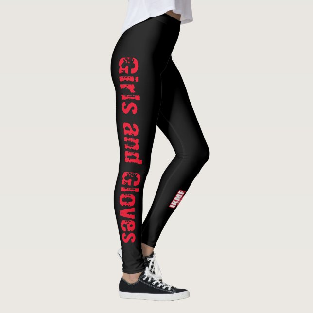 Leggings de instrutor de luvas e raparigas IKMF (Direita)