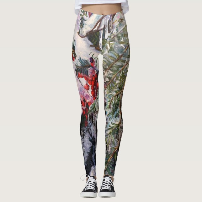 Leggings de inverno. A coisa perfeita para se exer (Frente)