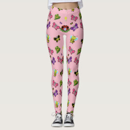 Leggings de jardim coloridas