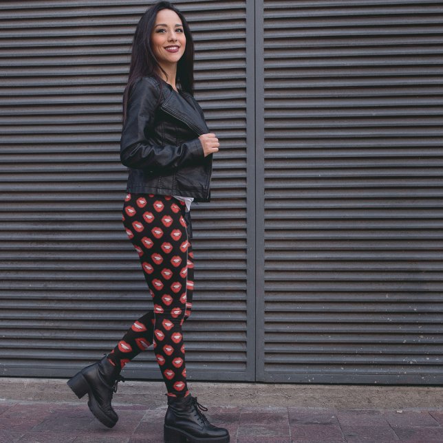 Leggings de lábios quentes - Lindo (Criador carregado)