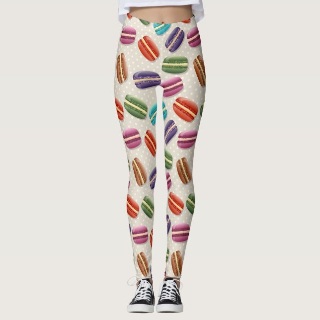 leggings de macarões (Frente)