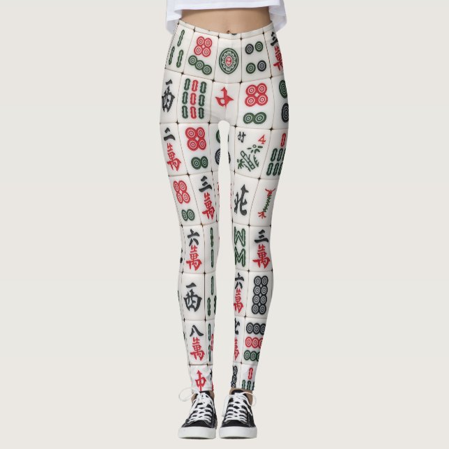 Leggings de Mahjong (Frente)