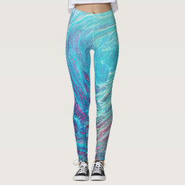 Leggings de Mídia Mista
