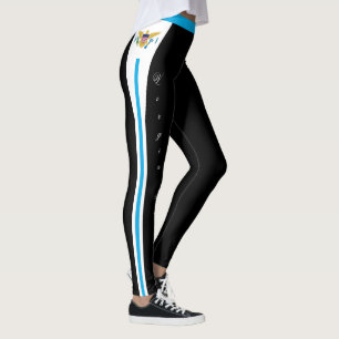 Leggings de moda das Ilhas Virgens dos EUA, Flag, 