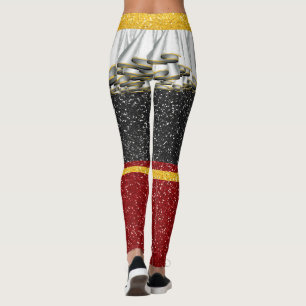 Leggings de moda de Pop de ILUSÃO de saia estufada