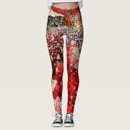 Leggings de Moda Pop do Partido