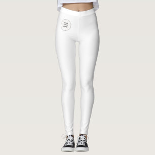 Leggings de Modelo personalizadas adicione seu nom