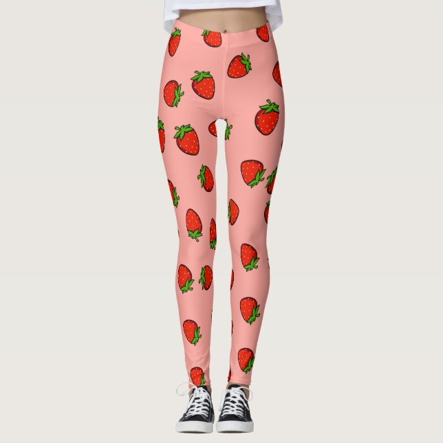 Leggings de morango (Frente)