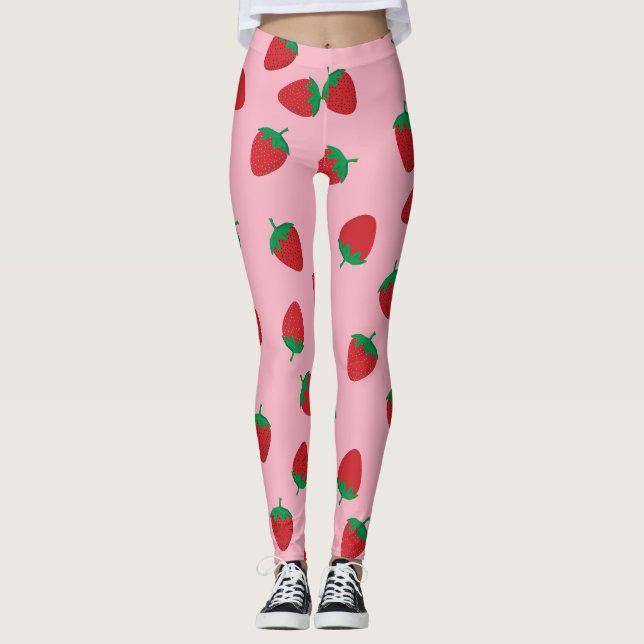 leggings de morango (Frente)