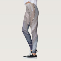Leggings de Mulheres de Mármore Abstrato – Legging