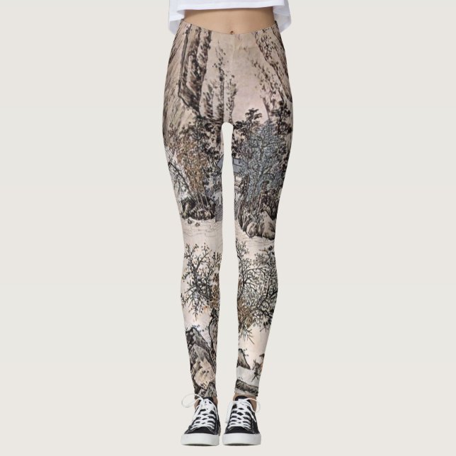 Leggings de mulheres japonesas (Frente)