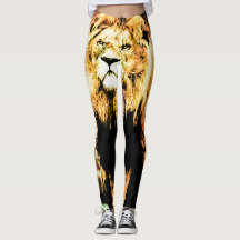 Leggings de mulheres leões (Amante de os animais)