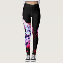 Leggings de multicores