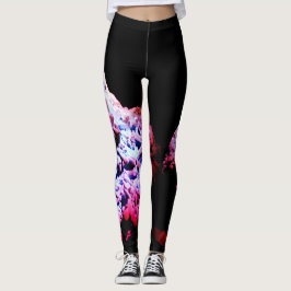 Leggings de multicores