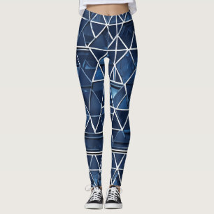 Leggings de na moda alto-cintura para mulheres