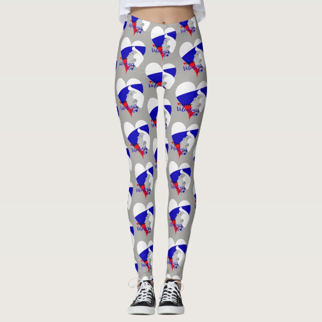 leggings de namorados de donald trump (Frente)