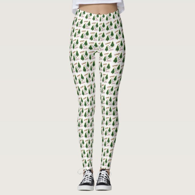Leggings de Natal (Frente)