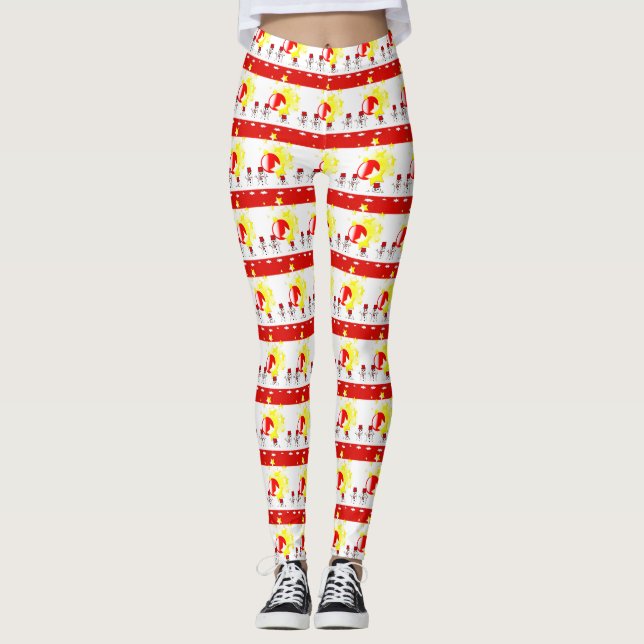 Leggings de Natal (Frente)