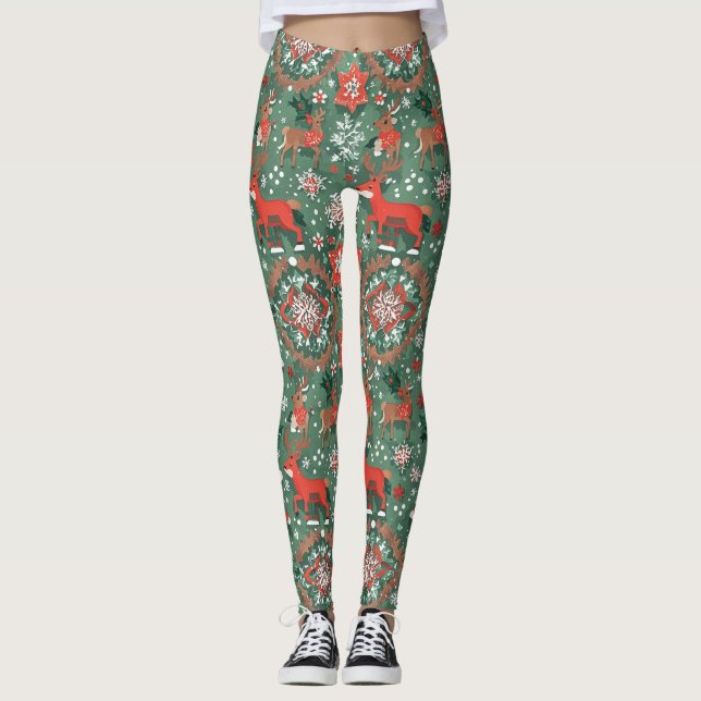 Leggings de Natal (Frente)