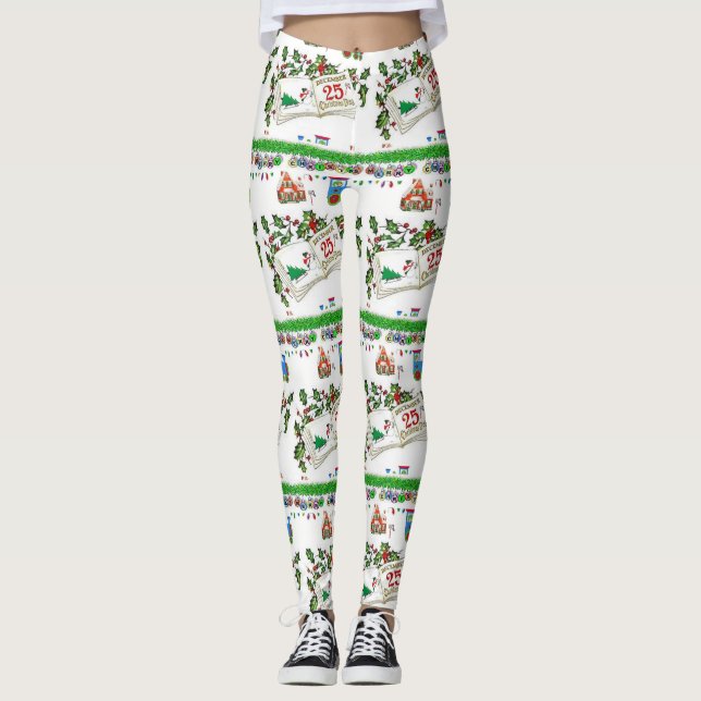 Leggings de Natal (Frente)